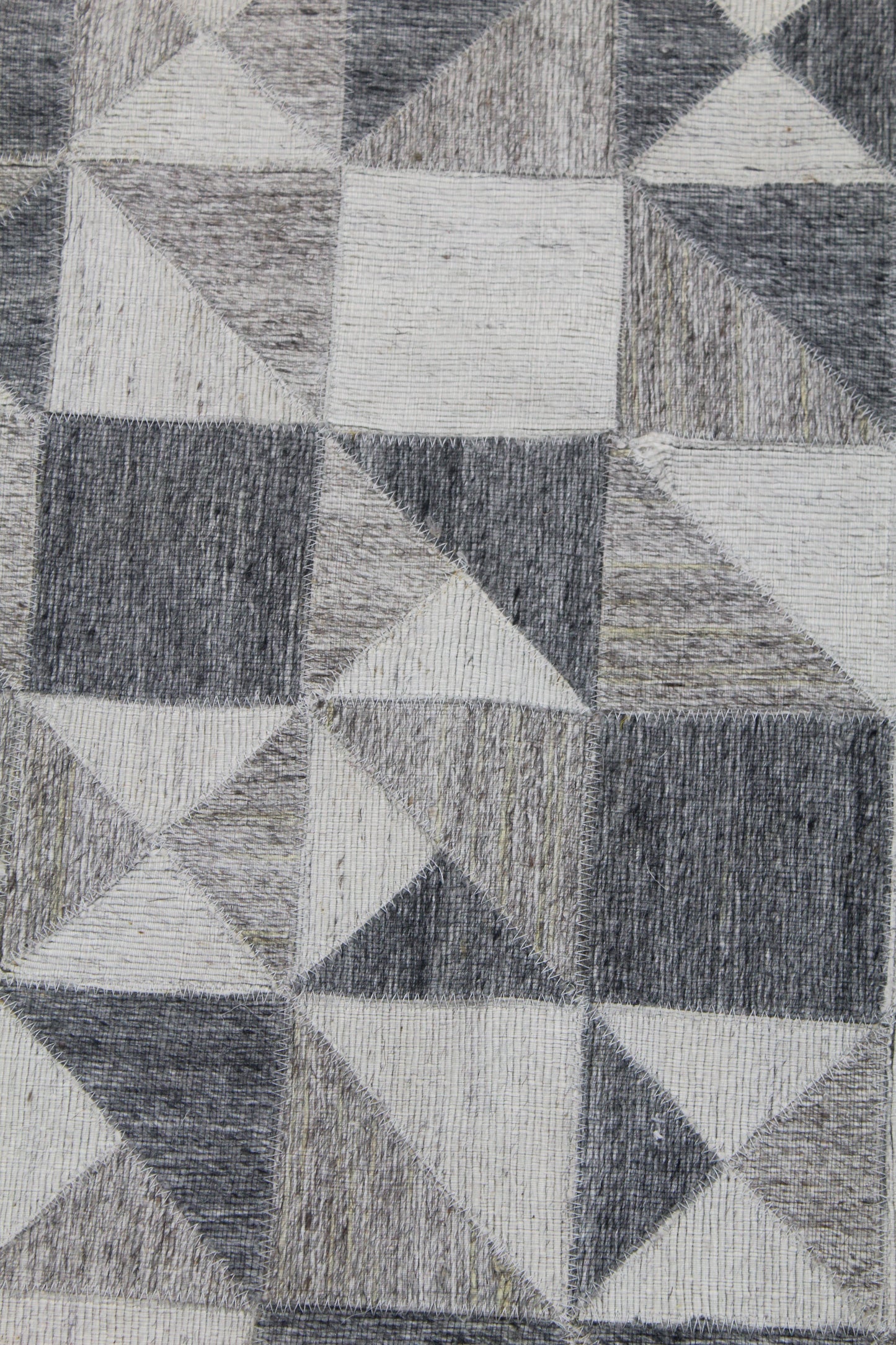 JUTE PLAIN GEOMETRICAL DESIGN CUSHION COVER