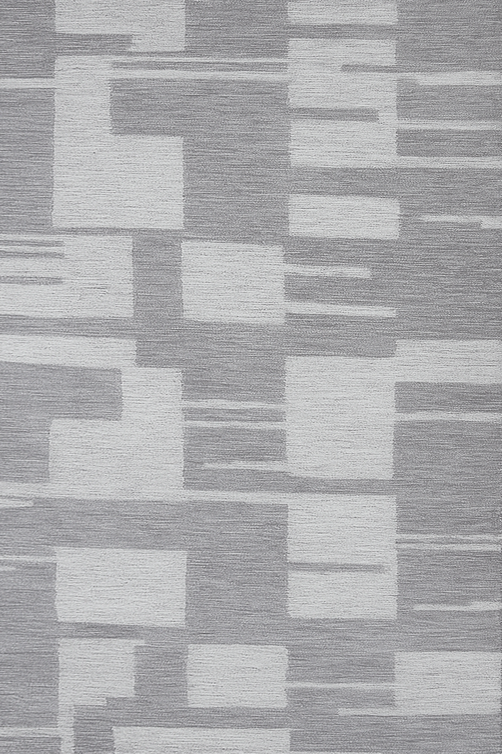 Modern Geometric Area Rug 5X8 Minimalist Grey And White Carpet For Living Room , Bedroom Or Office Decor
