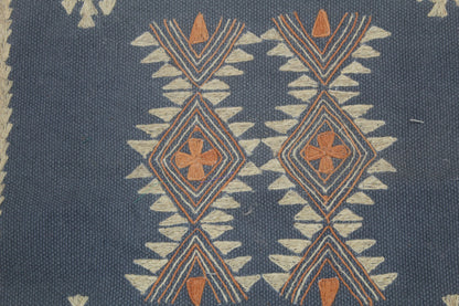 HISTORICAL SHADE JUTE CUSHION COVER