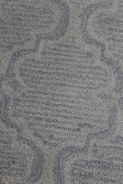 Elegant Beige Geometric Area Rug 5x8 for Living Room or Bedroom