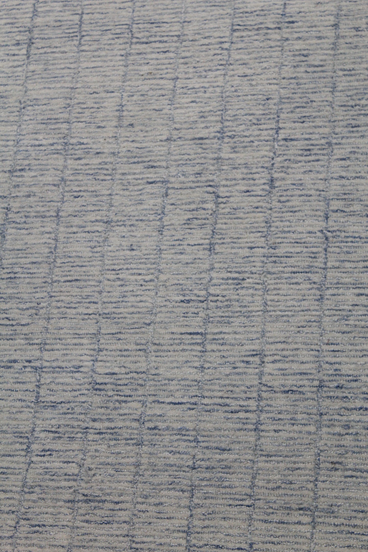 Handmade Blue & Ivory Textured Area Rug – 5x8 Soft Modern Minimalist Carpet for Living Room or Bedroom Decor